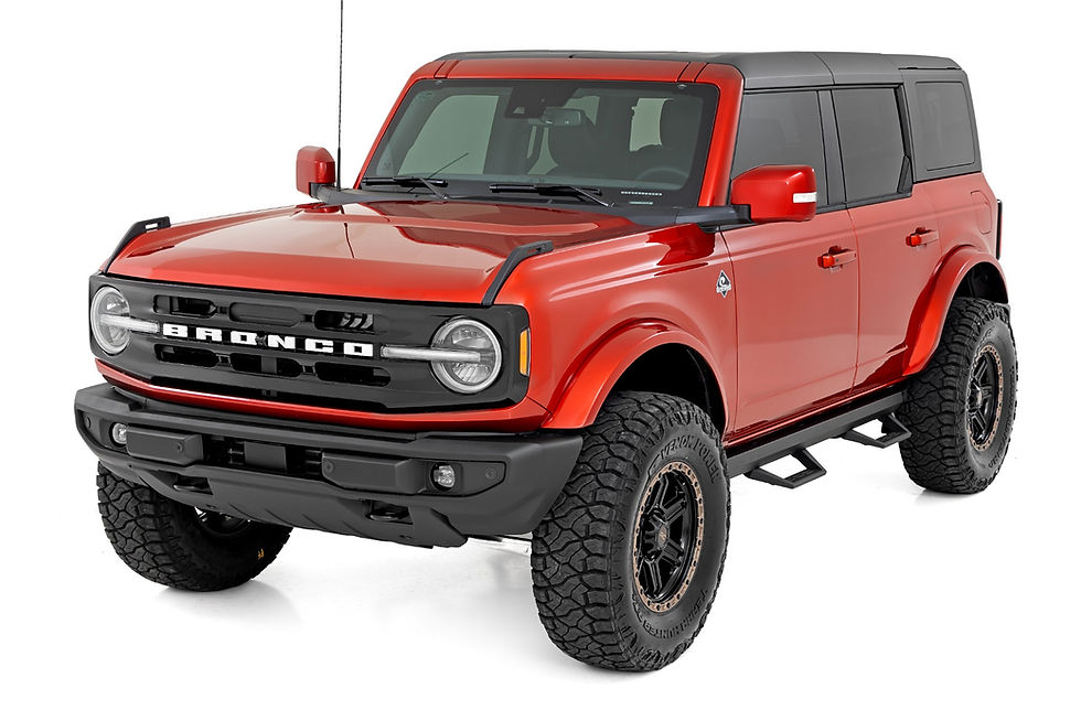 Thumbnail: SRL2 Adjustable Aluminum Step - 4-Door - Ford 4WD