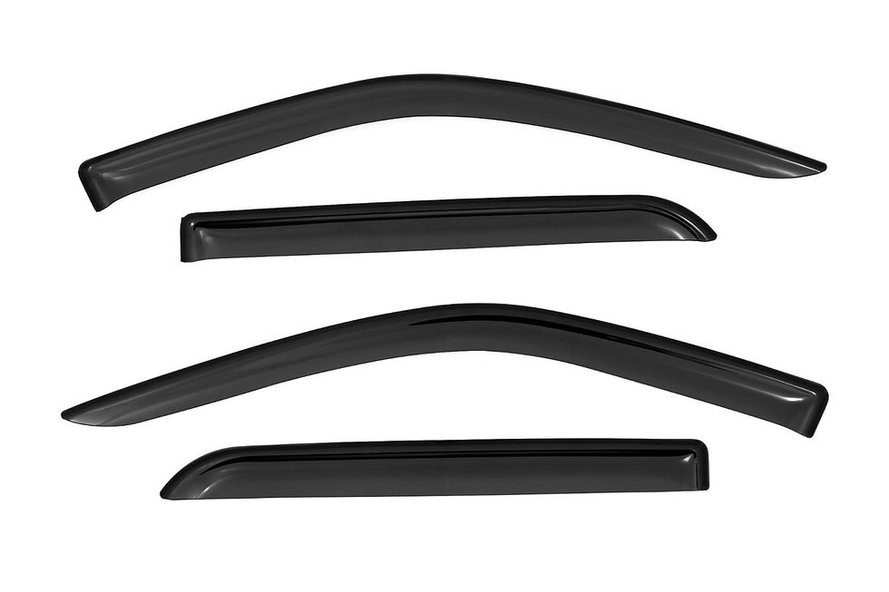 Thumbnail: Side Window Deflectors Tape On Rain Guard