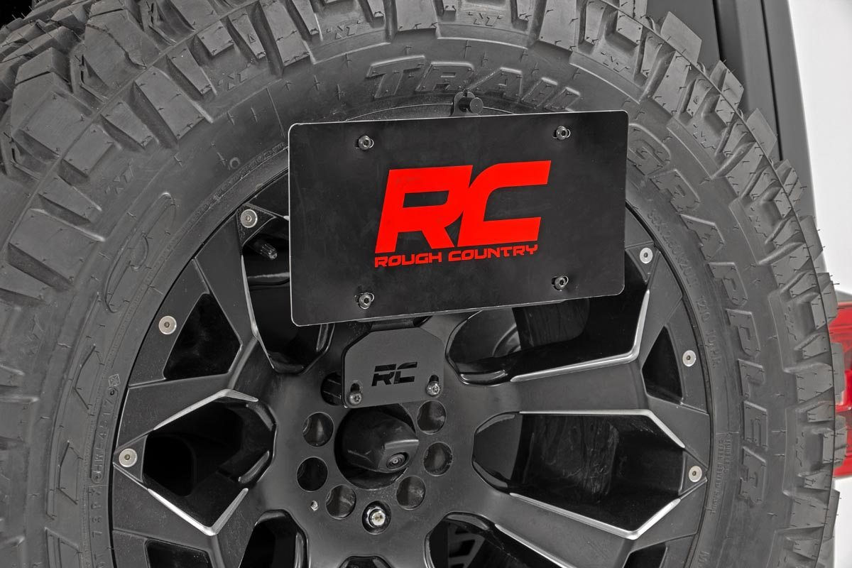 License Plate Relocation Bracket - Jeep 07-18