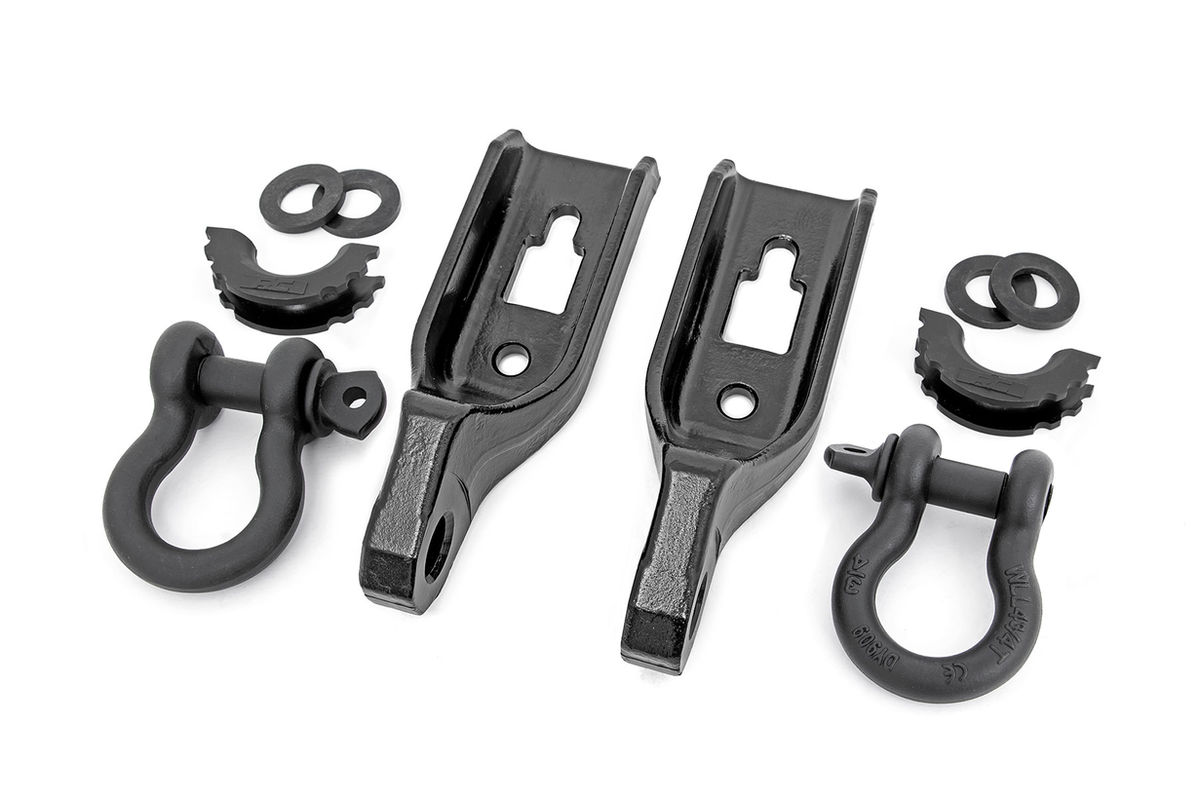 Tow Hook Brackets - D-Ring Combo - RS158