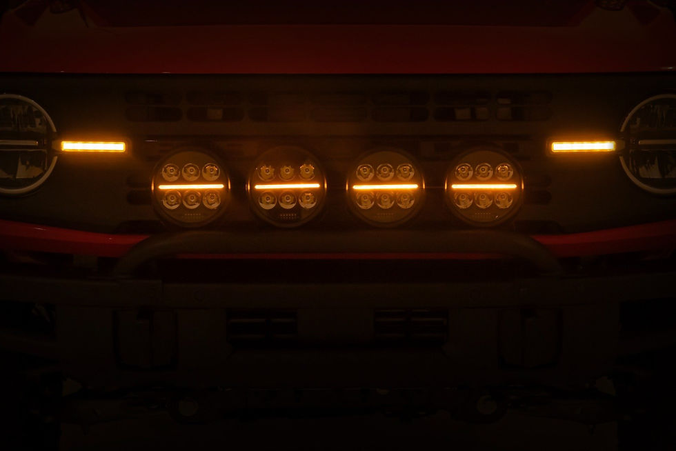 Thumbnail: Light Bar Mount OE Modular Steel