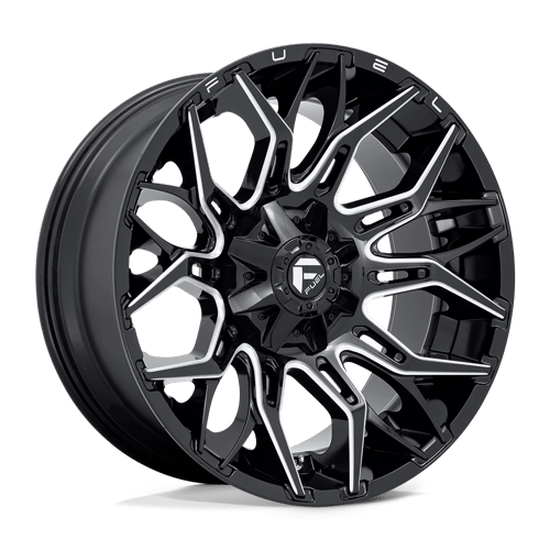 D769 TWITCH 22X10 BLACK WHEEL