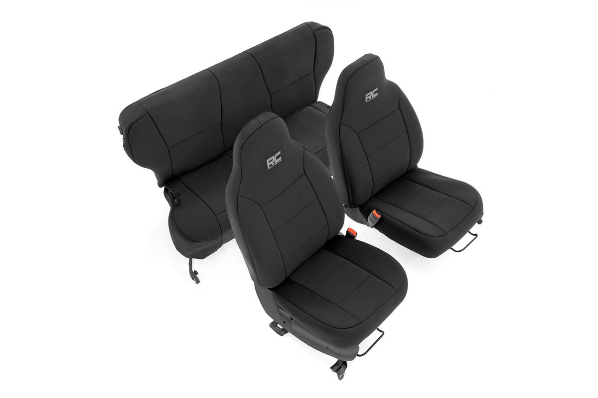 Seat Covers - Non Detach Headrest Fr & RR