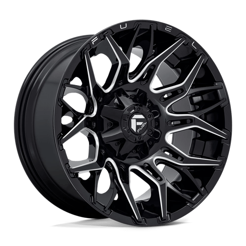 D769 TWITCH 20X10 BLACK WHEEL
