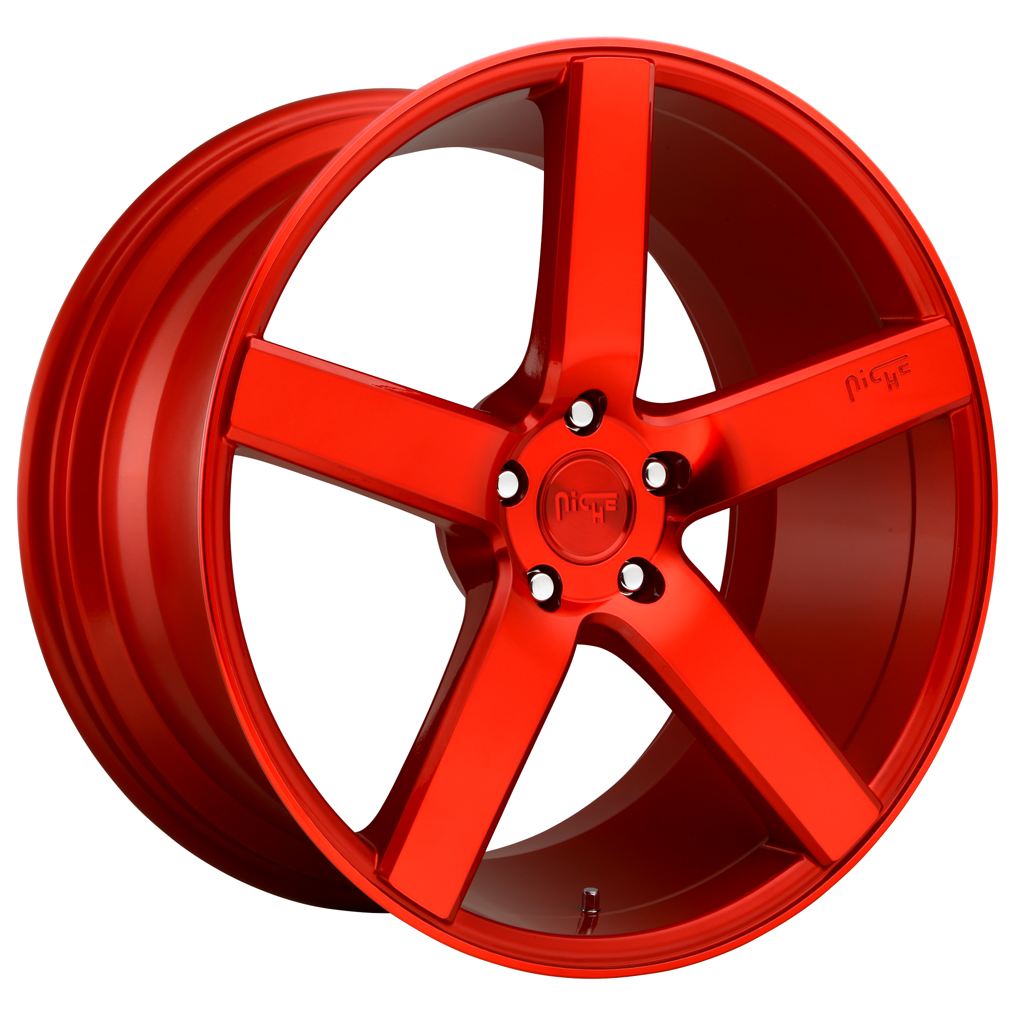 Niche 1PC M187 MILAN 20X8.5 CANDY RED
