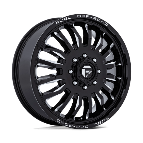 D868 ARC DUALLY 20X8.25 BLACK WHEEL