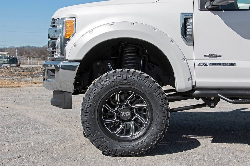 Thumbnail: Pocket Fender Flares UX Ingot Silver Metallic