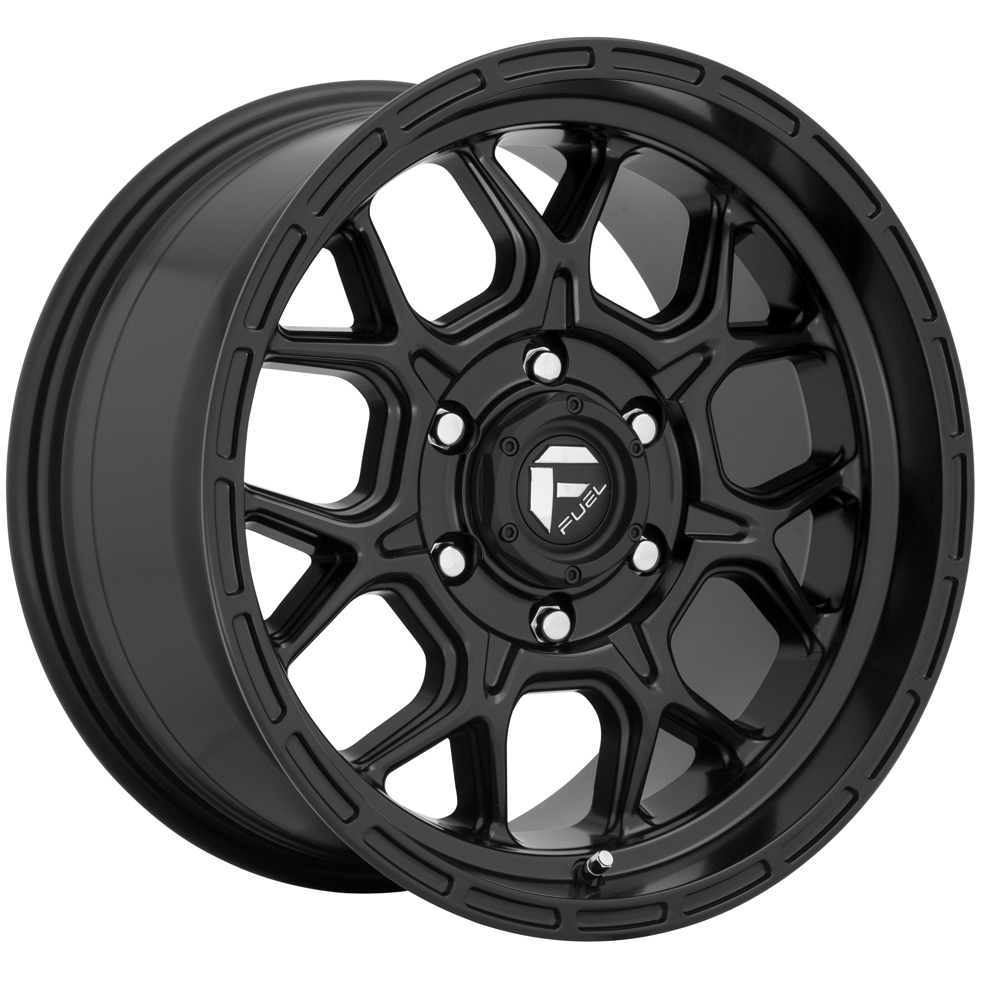 D670 TECH 20X9 BLACK WHEEL