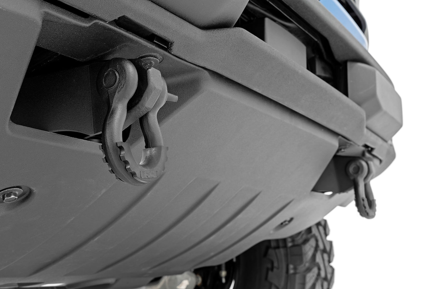 Tow Hook Brackets - D-Ring Combo - Ford 4WD 21-26