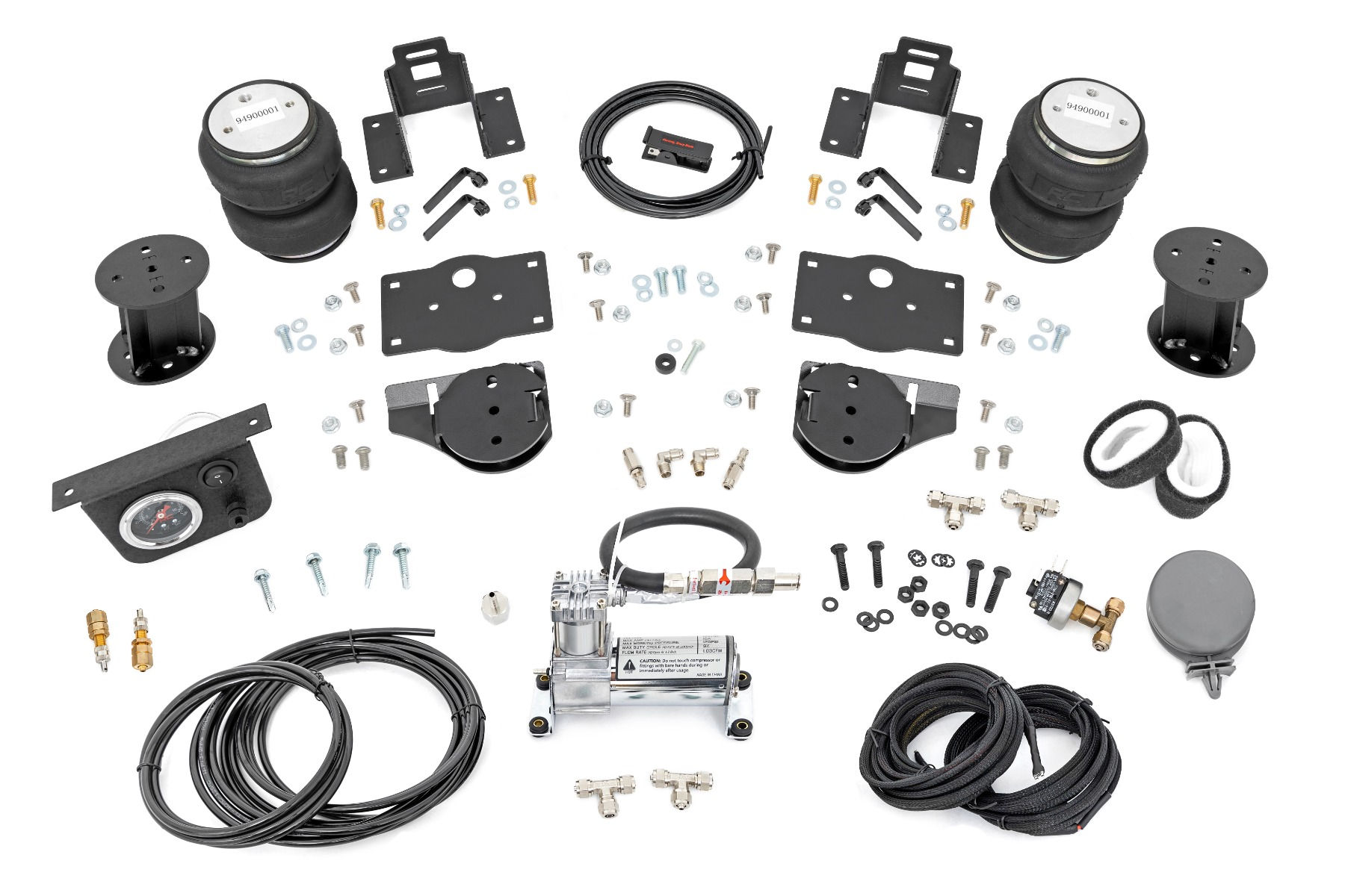 Air Spring Kit w/compressor 6 Inch Lift Kit