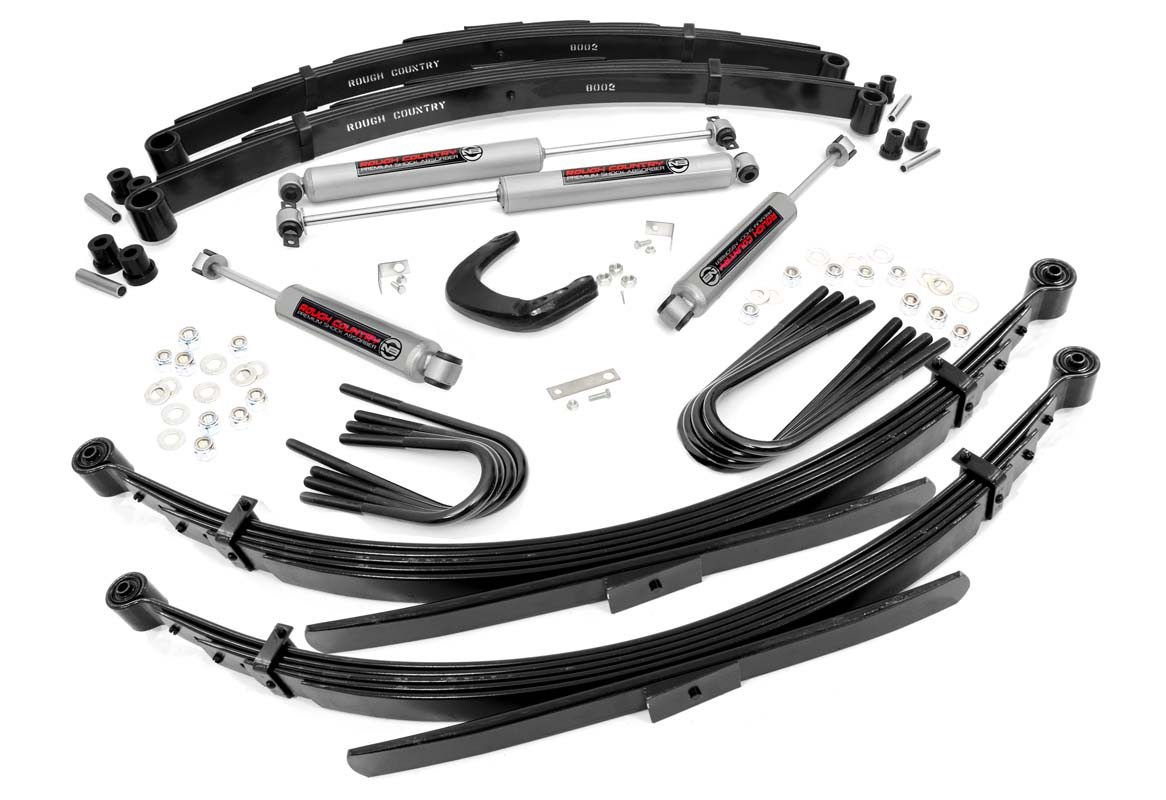 4" Lift Kit - 52 in Rear Springs - 19630