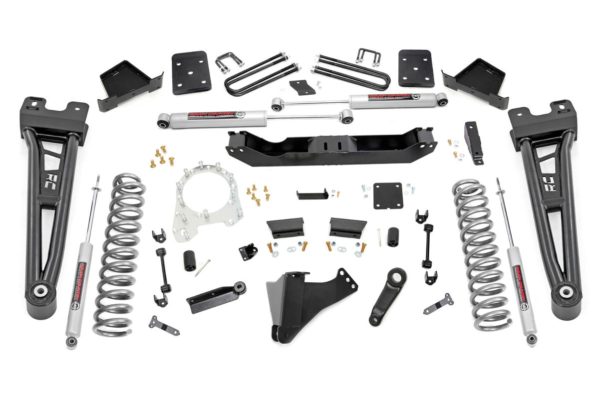 6" Lift Kit - R/A - No Ovld - Ford 4WD 17-22