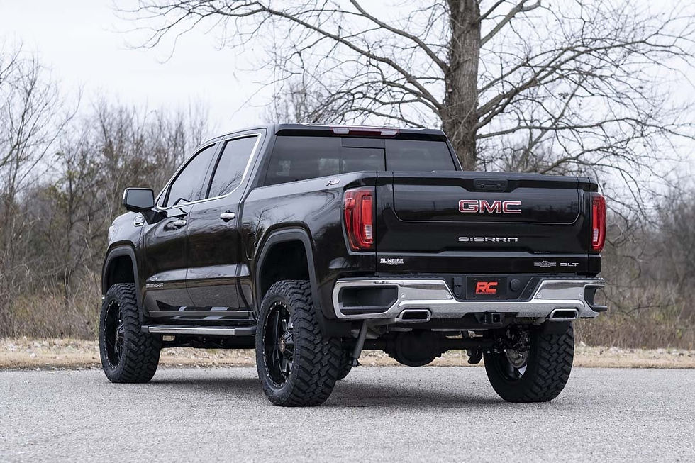 Thumbnail: 6 Inch Lift KitMono Leaf Rear
