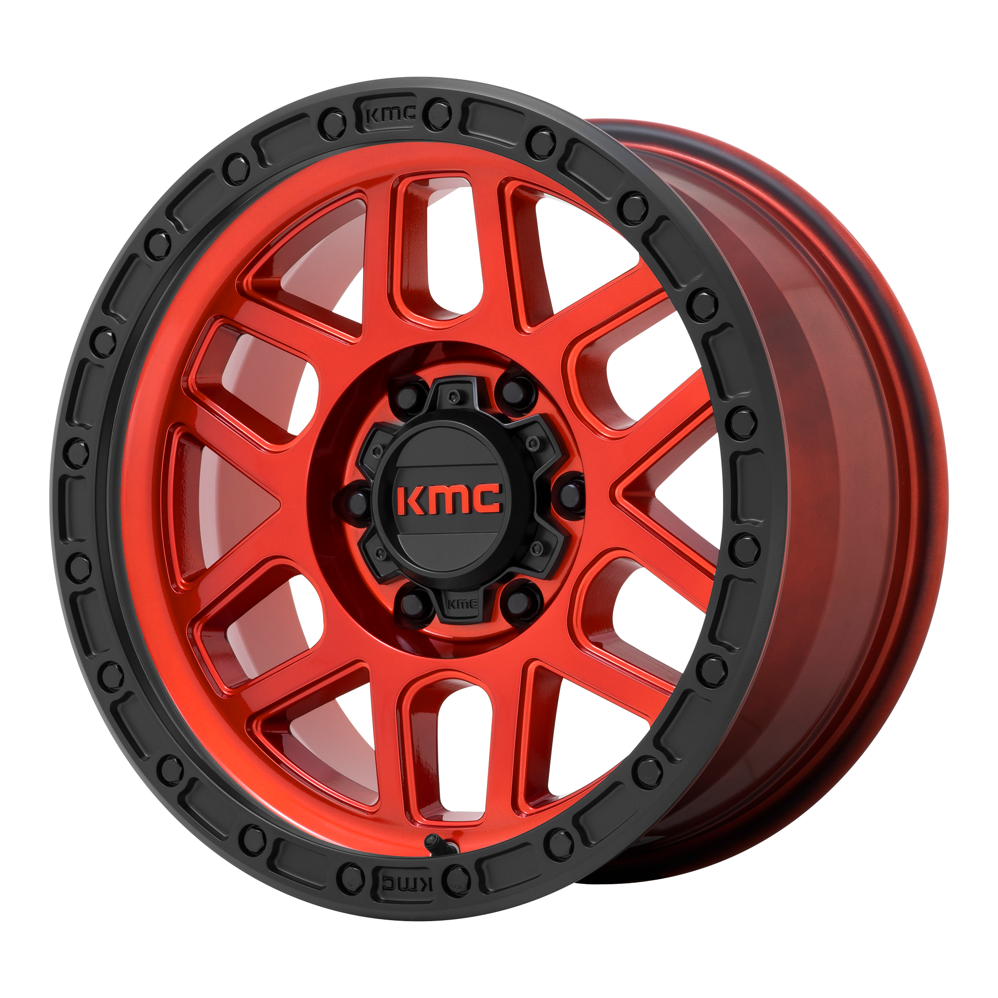 KM544 MESA 17X9 RED WHEEL