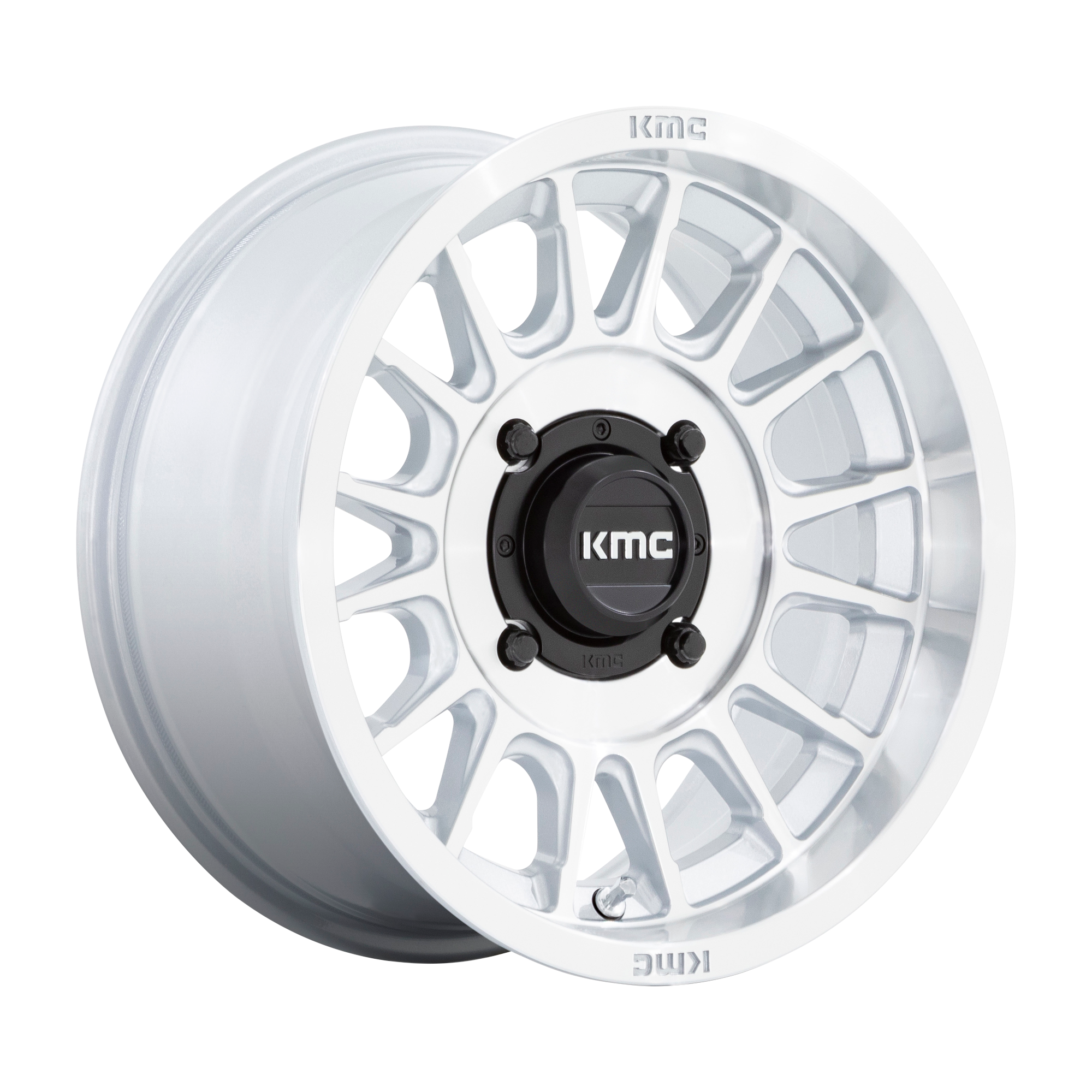 KMC Powersports KS138 IMPACT UTV 15X7 SLV/MACH F
