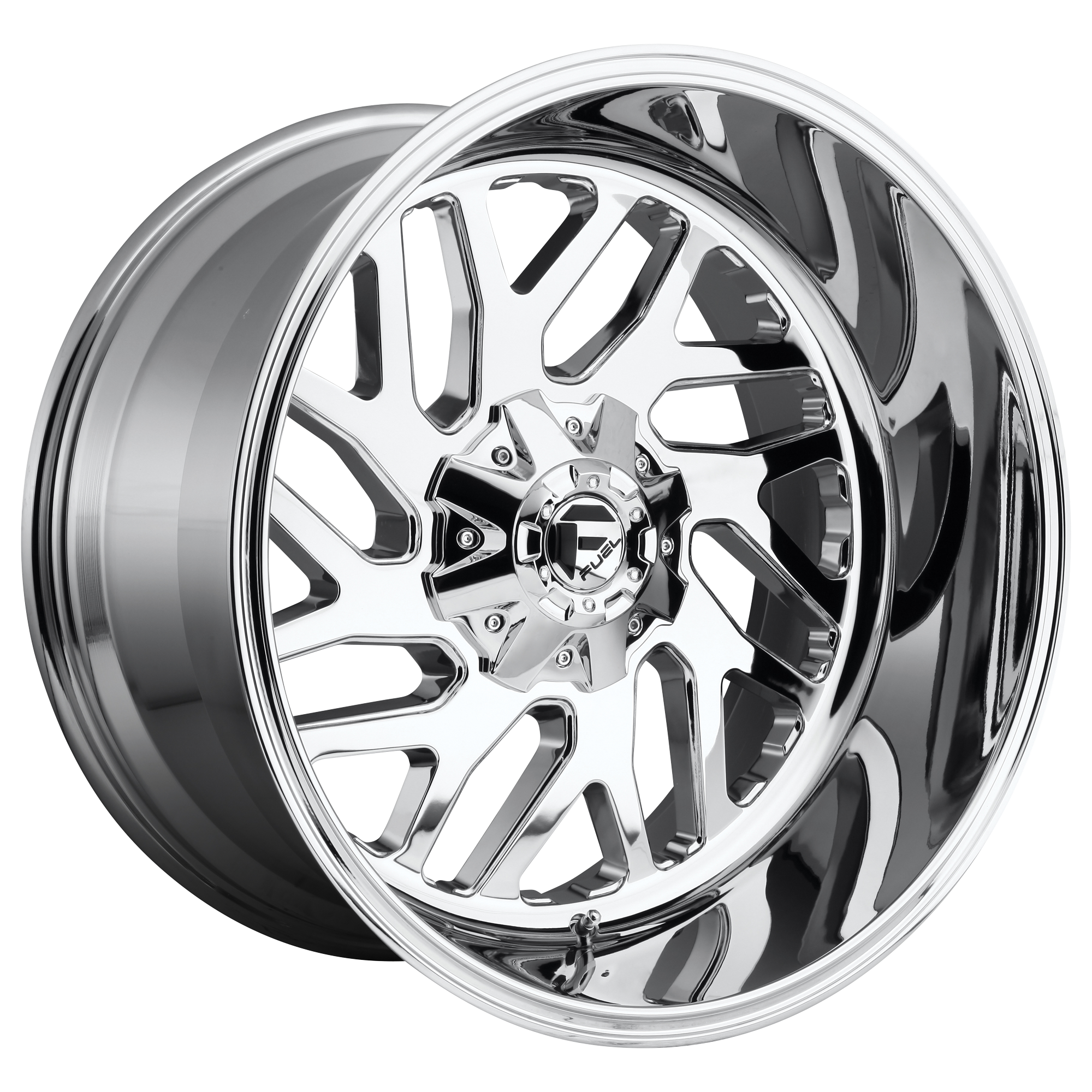Fuel 1PC D609 TRITON 20X12 CHROME