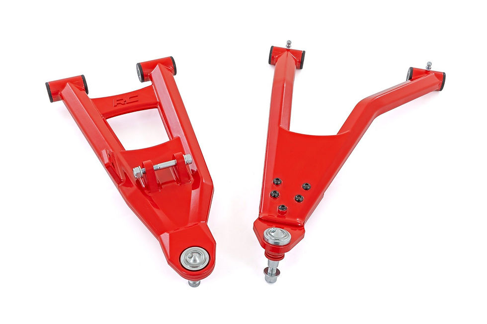 Thumbnail: Red Aluminum Control Arms 2" Forward Offset