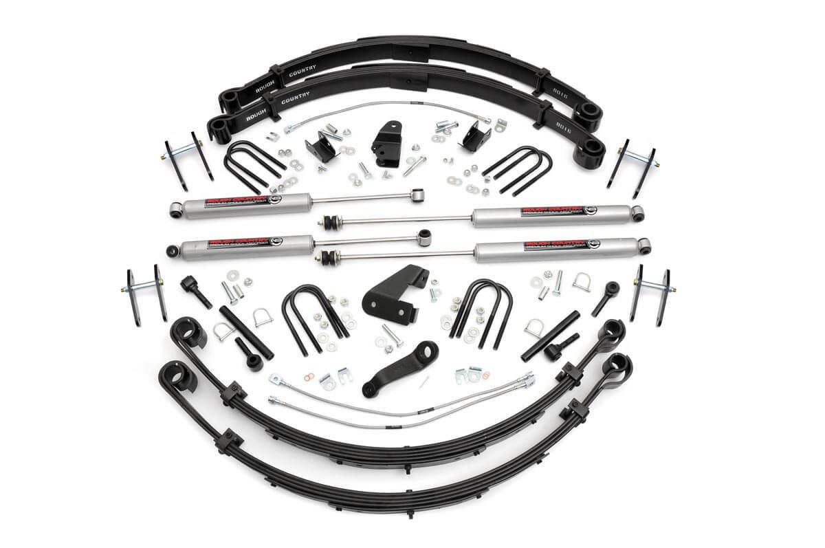 6" Lift Kit - Manual Steer - Jeep 4WD 87-95