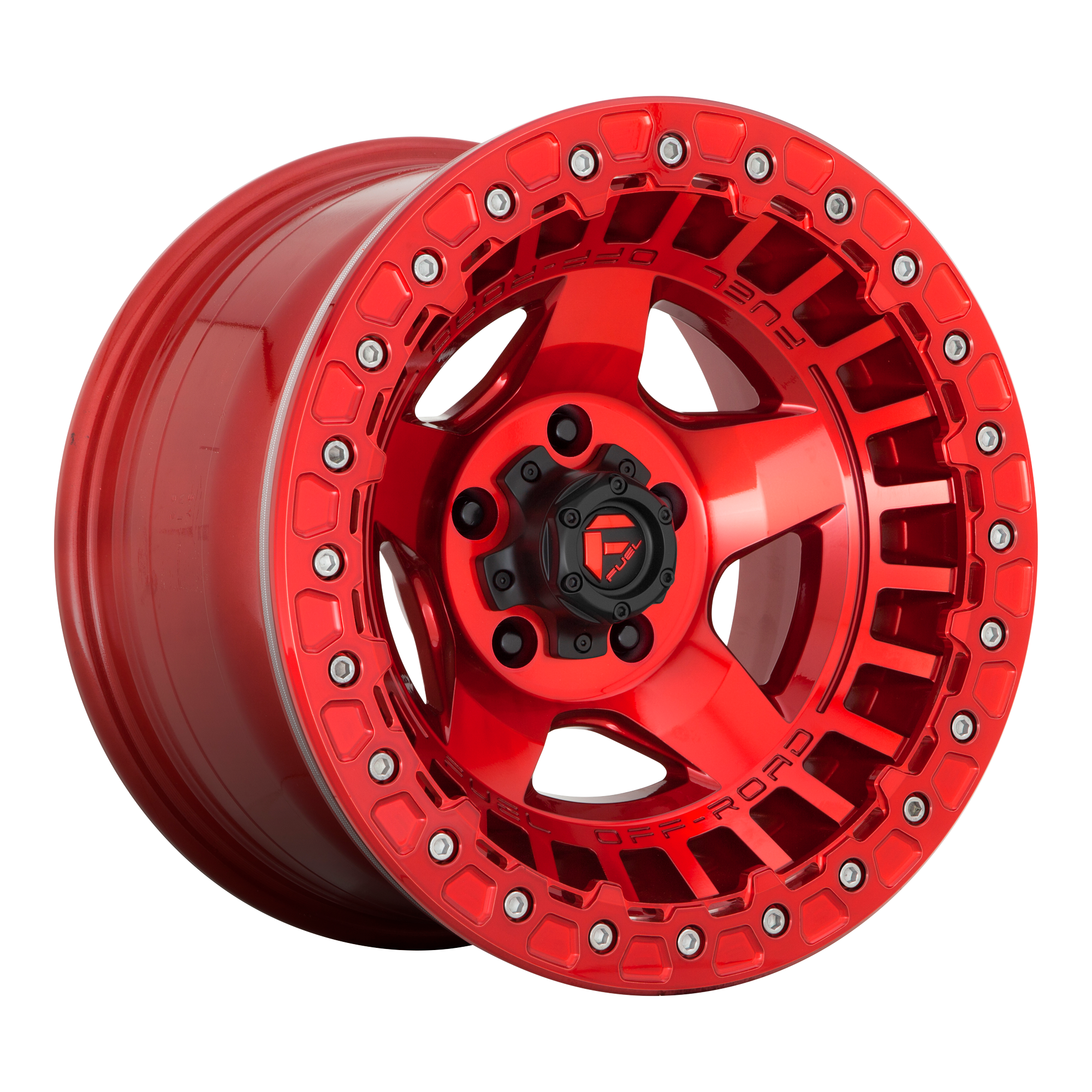 D117 WARP BEADLOCK 17X9 RED WHEEL