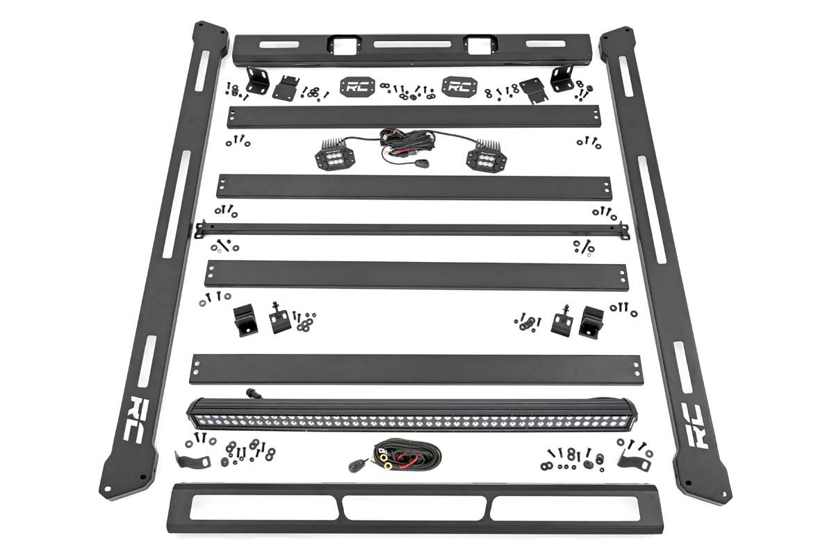 Roof Rack - Black Series Lights - Jeep 18-26