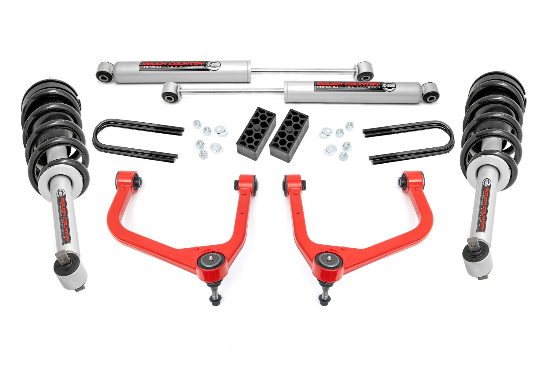 3.5" Lift Kit - N3 Struts - 28231RED_A