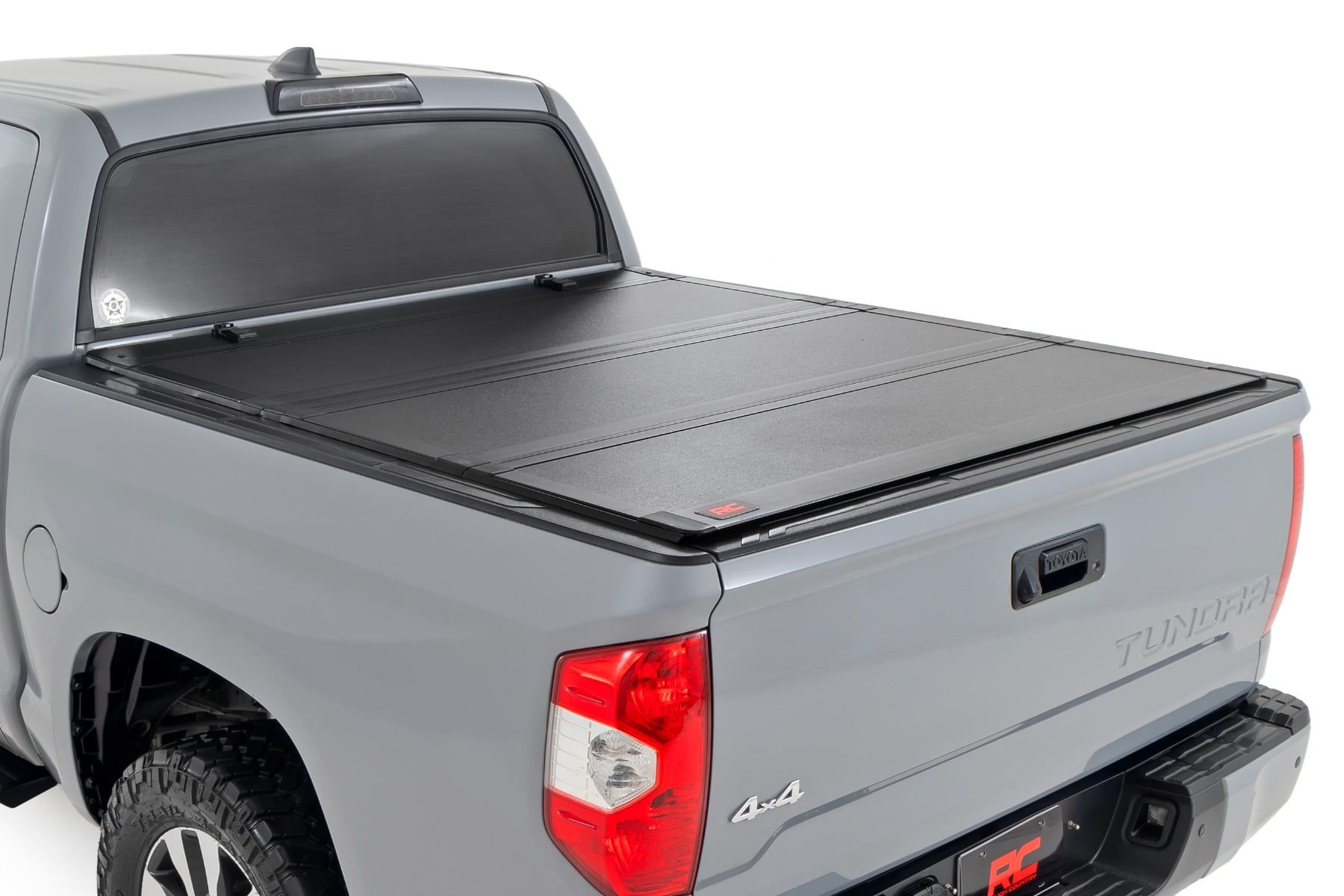 Hard Tri-Fold Flip Up Bed Cover 5'7" Bed