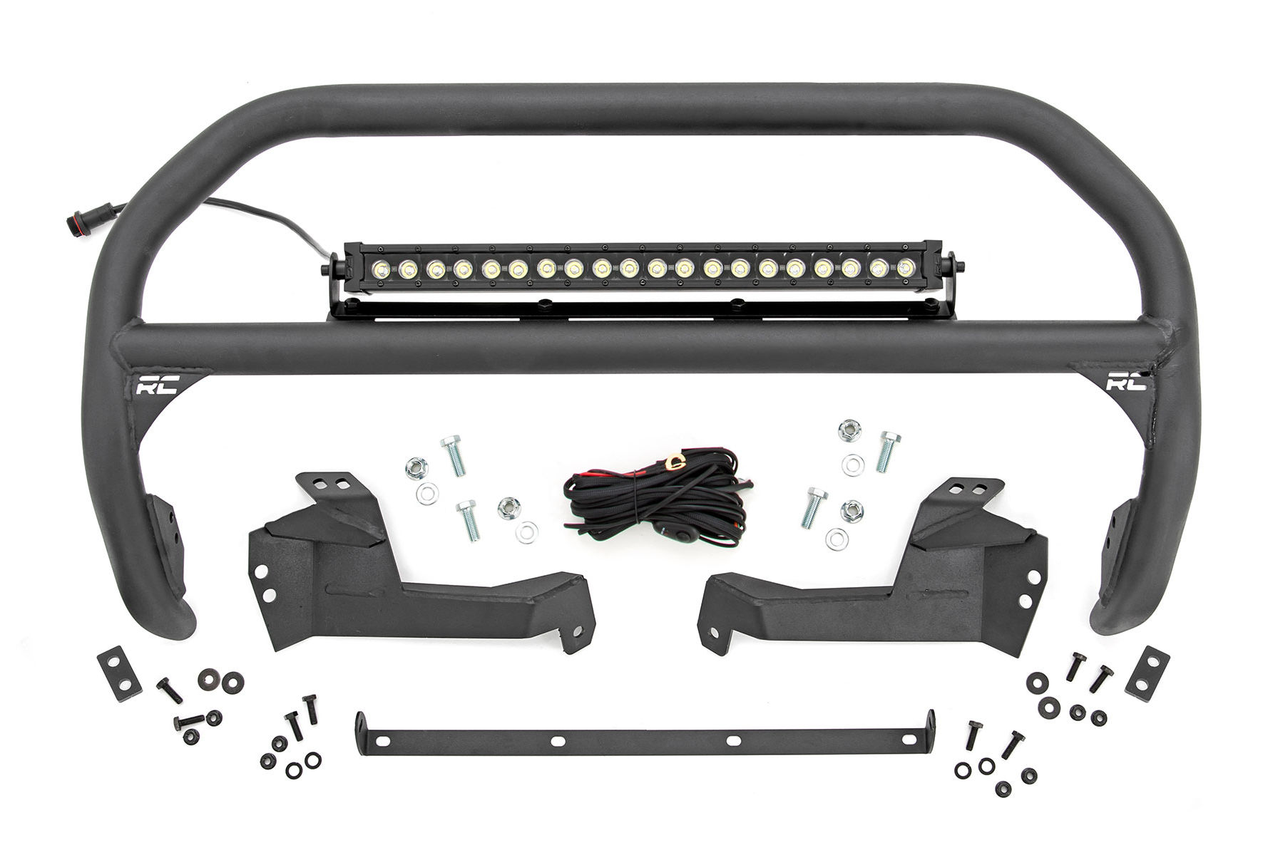 Nudge Bar - 20 in Blk DRL Single Row LED - 51042