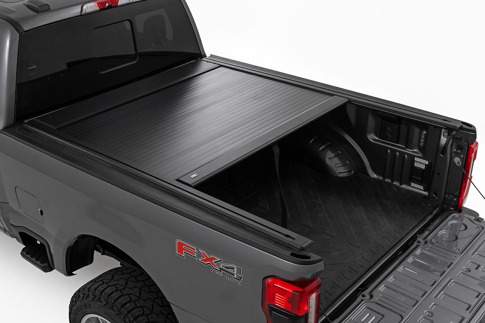 Thumbnail: Manual Retractable Bed Cover - 6'10" Bed - Ford