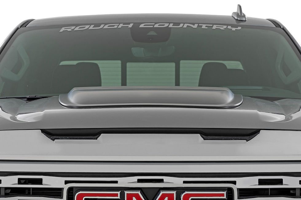 Thumbnail: Hood Scoop GCN Fire Red