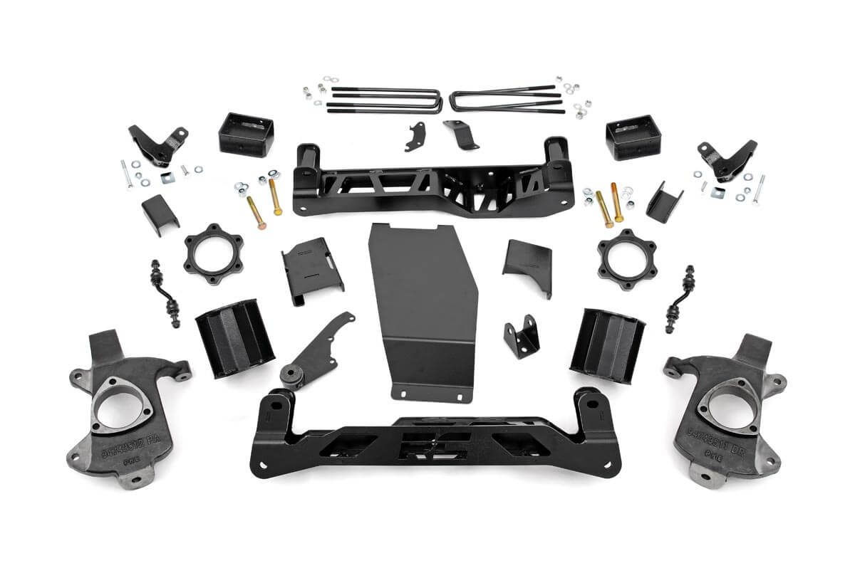 5" Lift Kit - Mag-Ride - Alu/Stamp Steel - GMC
