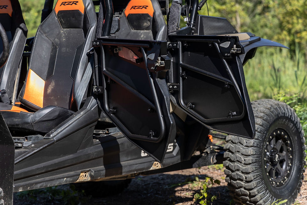 Thumbnail: Aluminum Lower Half Doors Rear