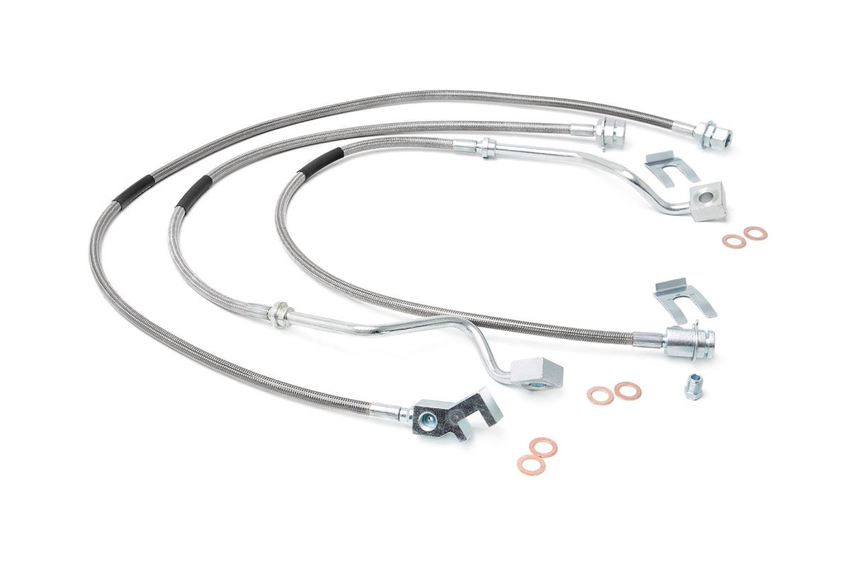 Brake Lines - Stainless - Fr & RR - 89717