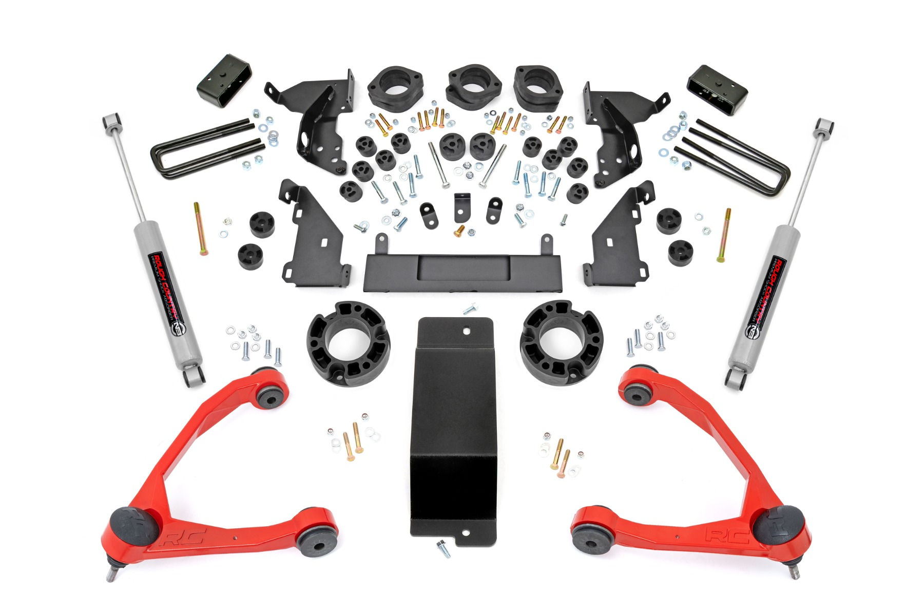 4.75" Lift Kit - Combo - Red Uca - Chevy/GMC 14-15