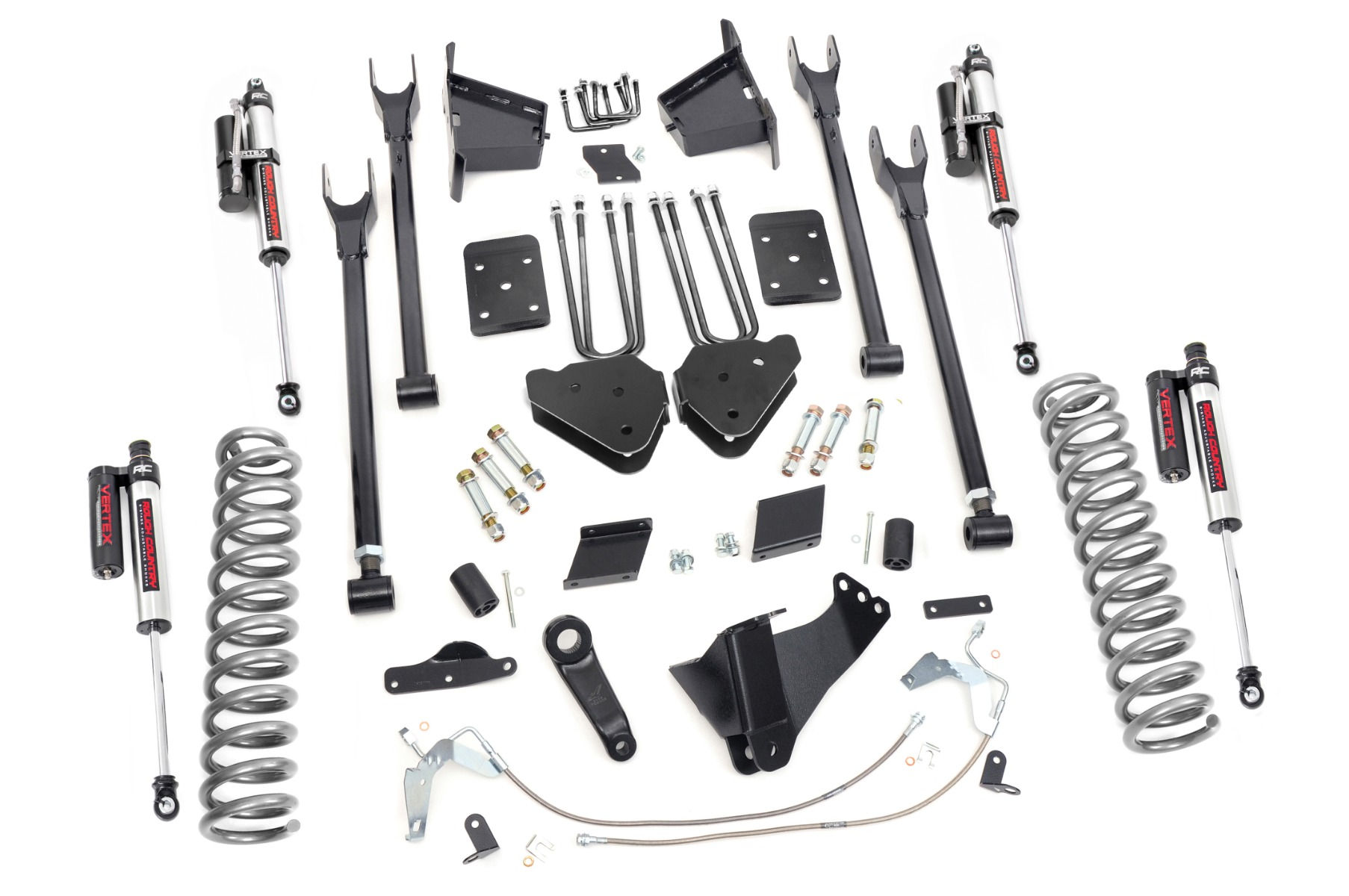 6" Lift Kit - 4 Link - Ovld - Vertex - Ford 4WD