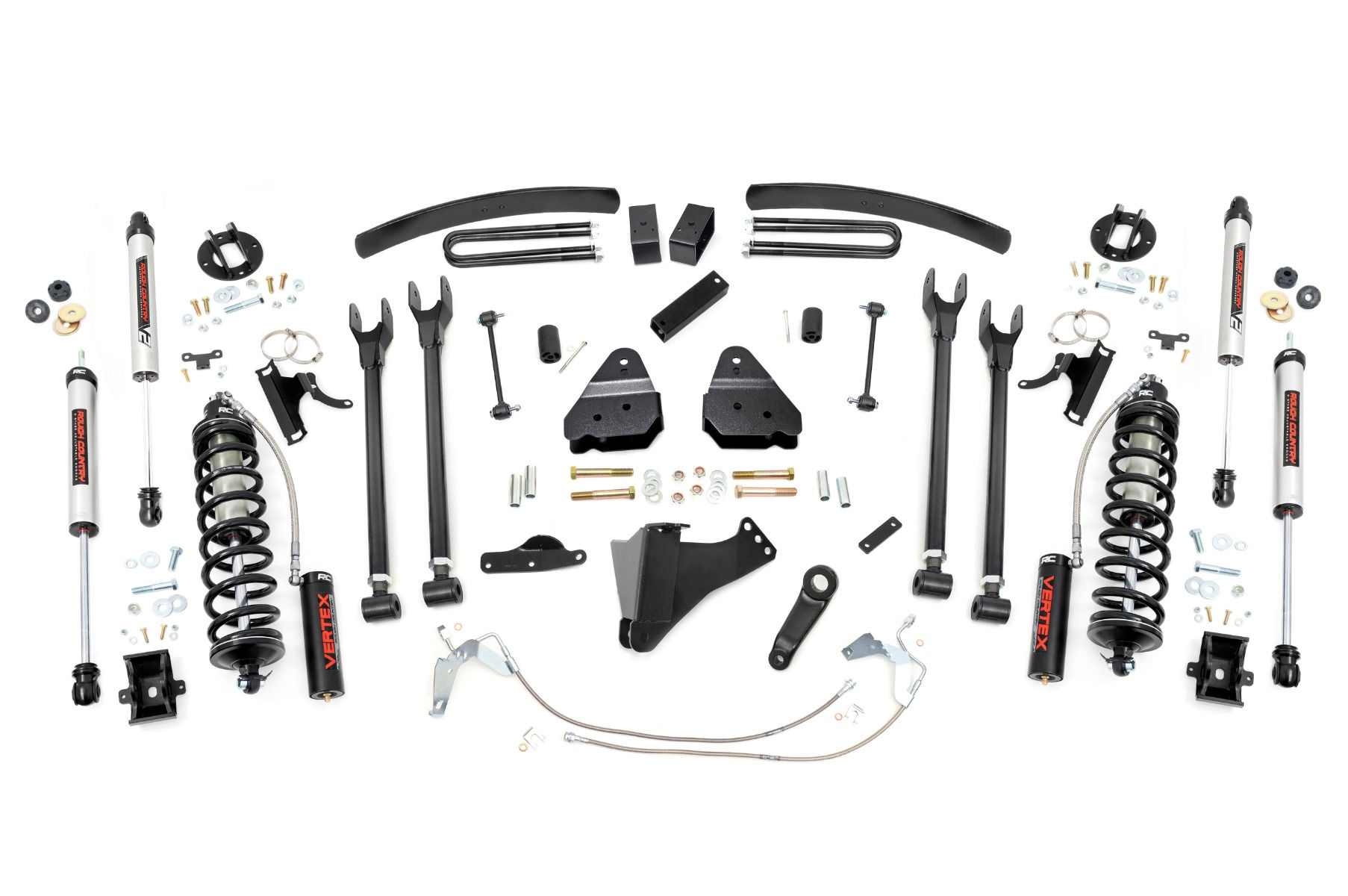 6" Lift Kit - Gas - 4 Link - C/O V2 - Ford 08-10
