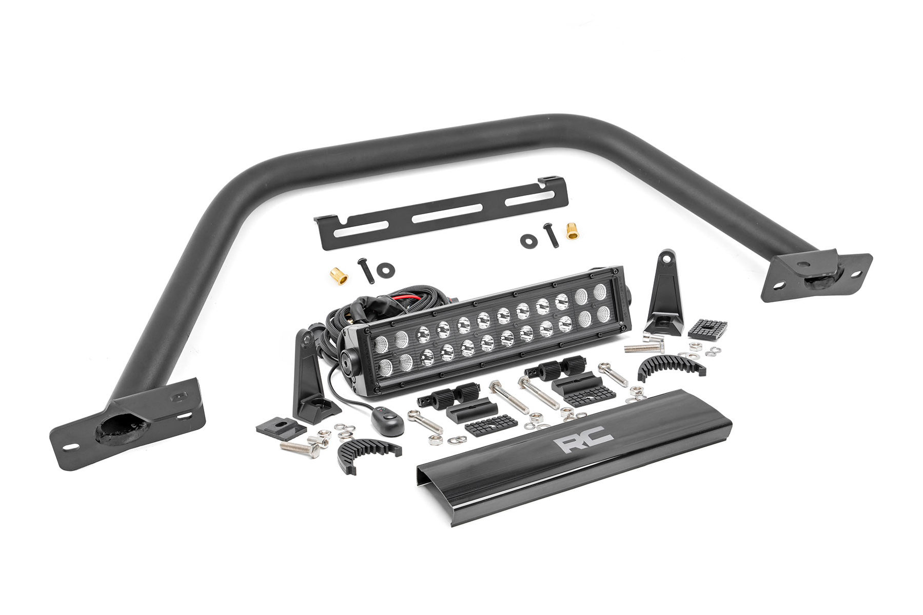 Safari Bar - 12" LED Light Bar - Black - Dual Row