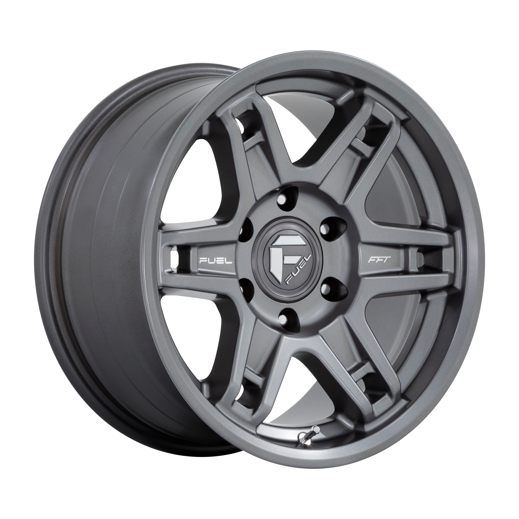 D838 SLAYER 17X8.5 GRAY WHEEL