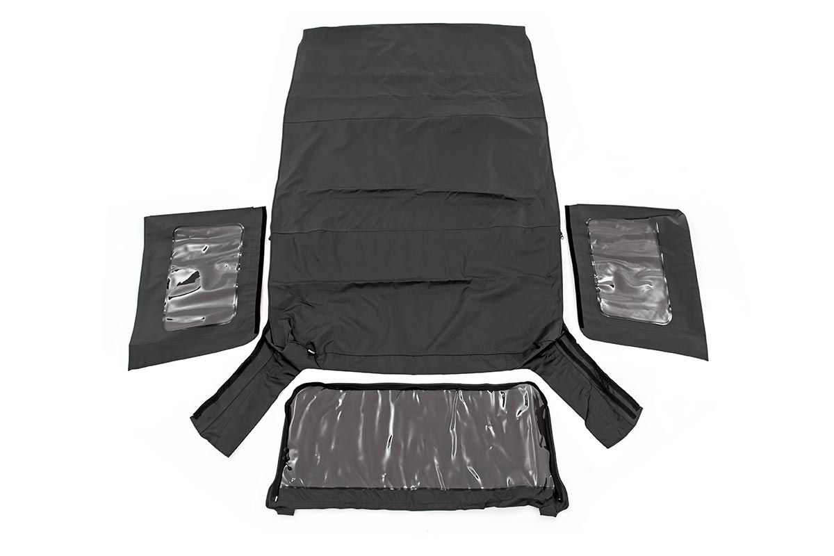 Soft Top - Repl. - Black - 4 Door - RC85570.35