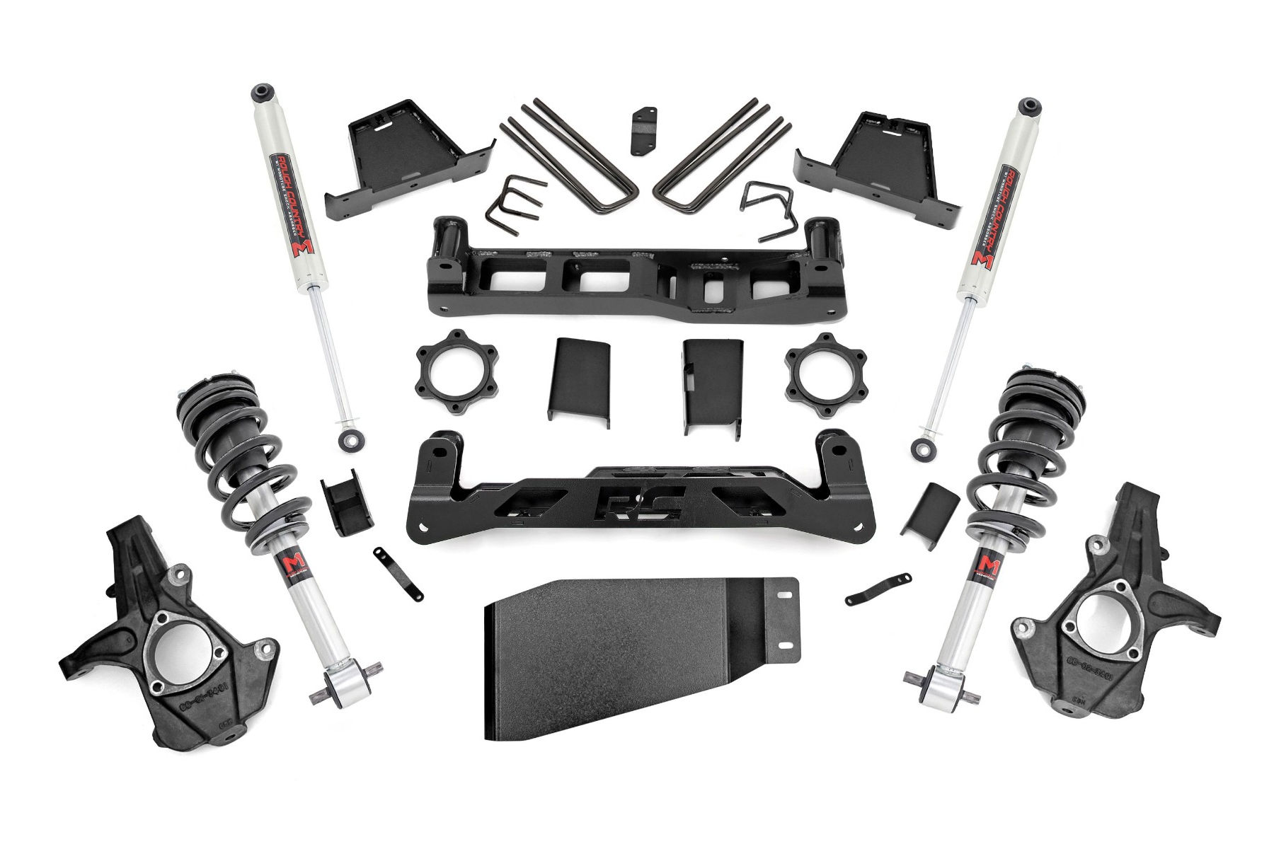 6" Lift Kit - M1 Struts/M1 - Chevy/GMC 4WD 07-13