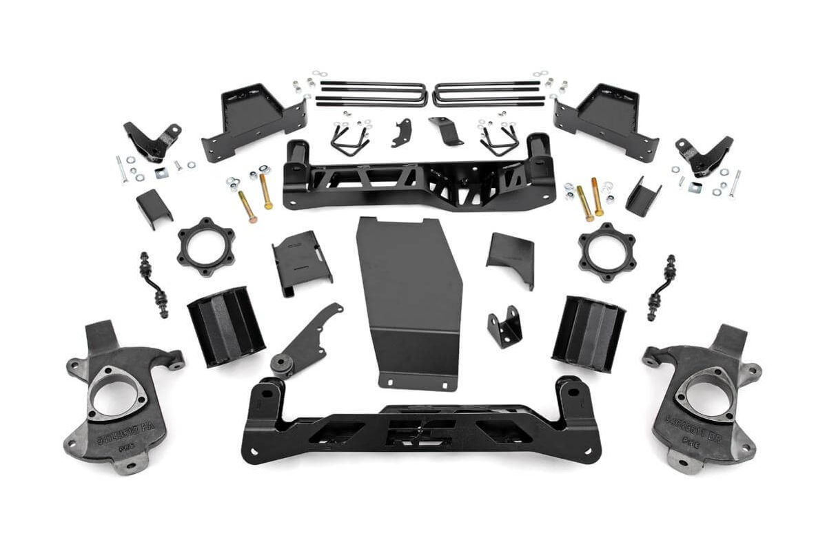 6" Lift Kit - Magneride - Alum/Stamp Steel - GMC