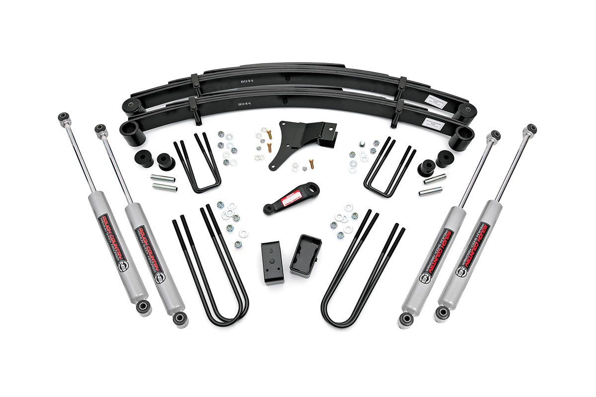 4" Lift Kit - Ford F-350 4WD 86-97