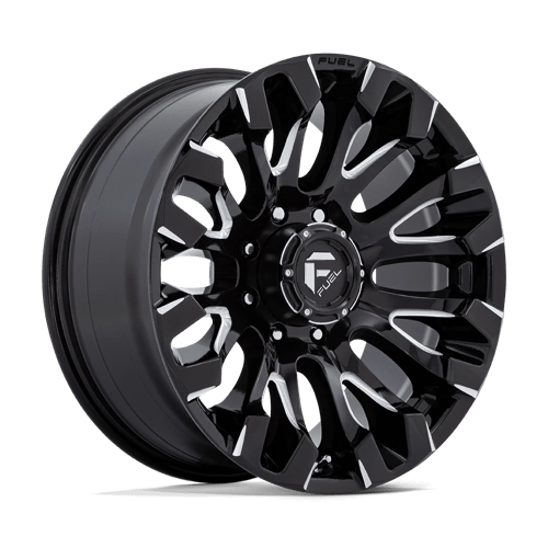 D828 QUAKE 20X9 BLACK WHEEL