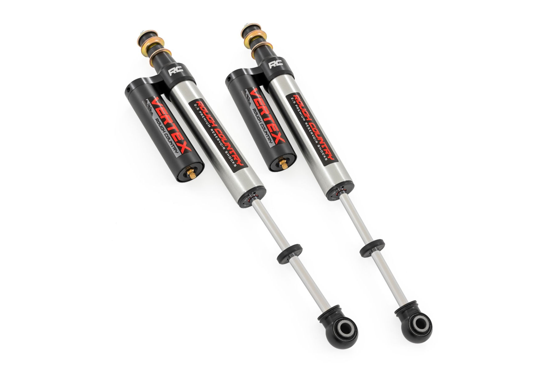 Vertex 2.5 Reservoir Rear Shocks 2-3.5"