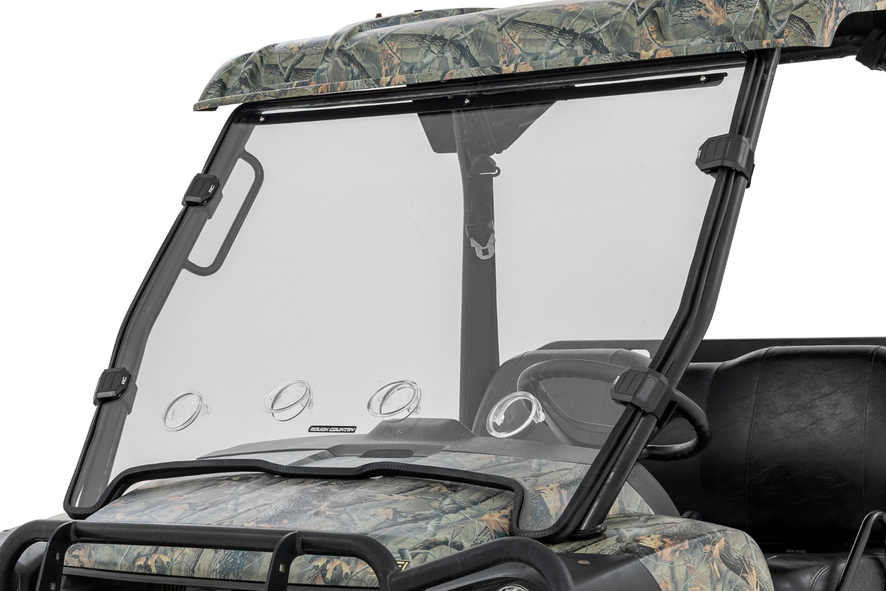 Vented Full Windshield Scratch Resistant