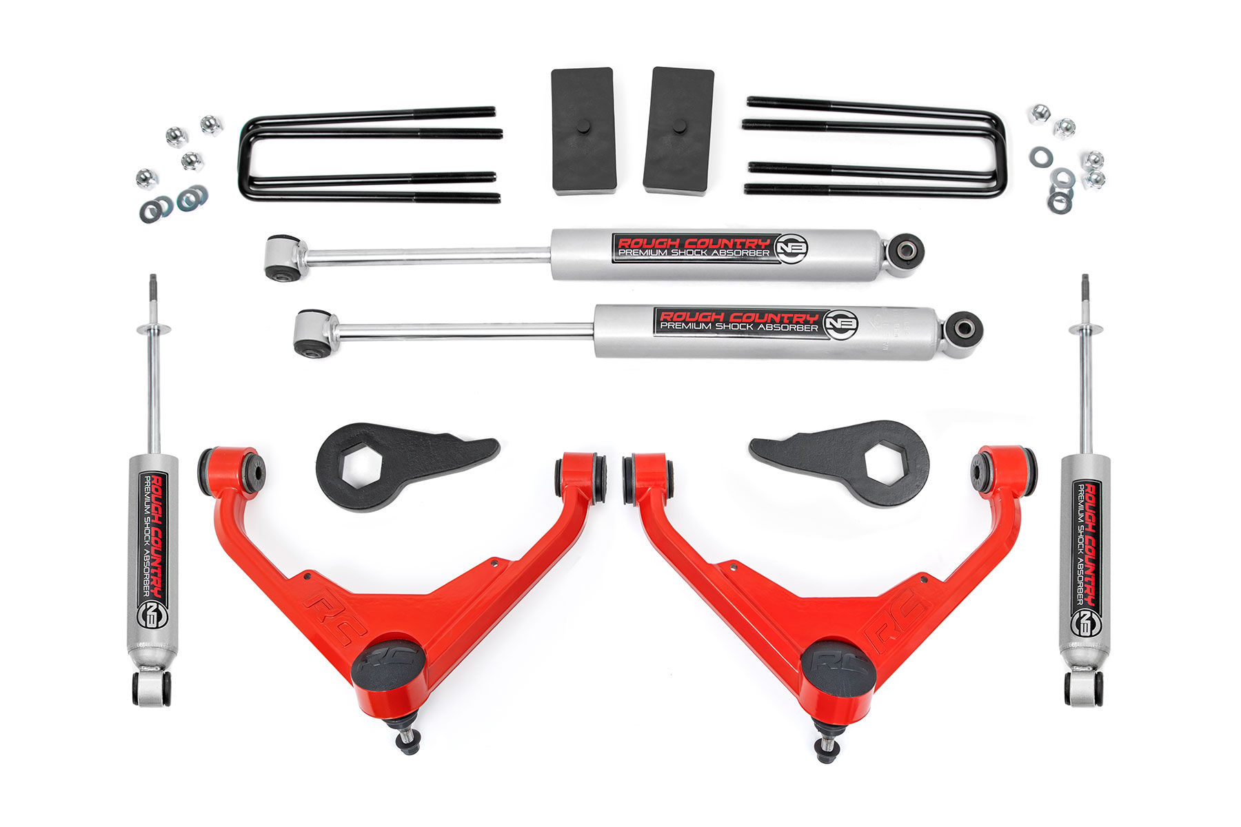 3" Lift Kit - Chevy/GMC 01-10 - 8596N2RED