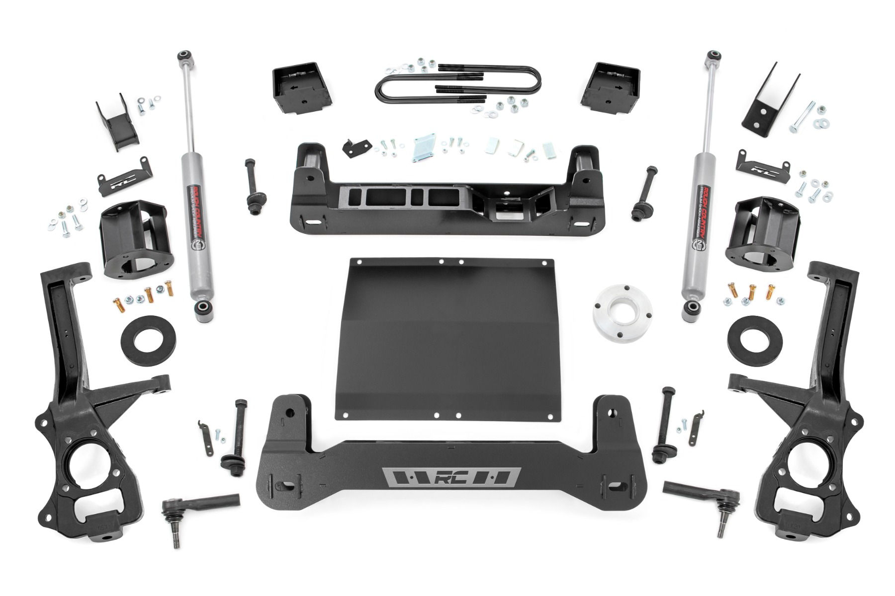 6" Lift Kit - Mono Leaf Rear - Diesel - GMC 2WD