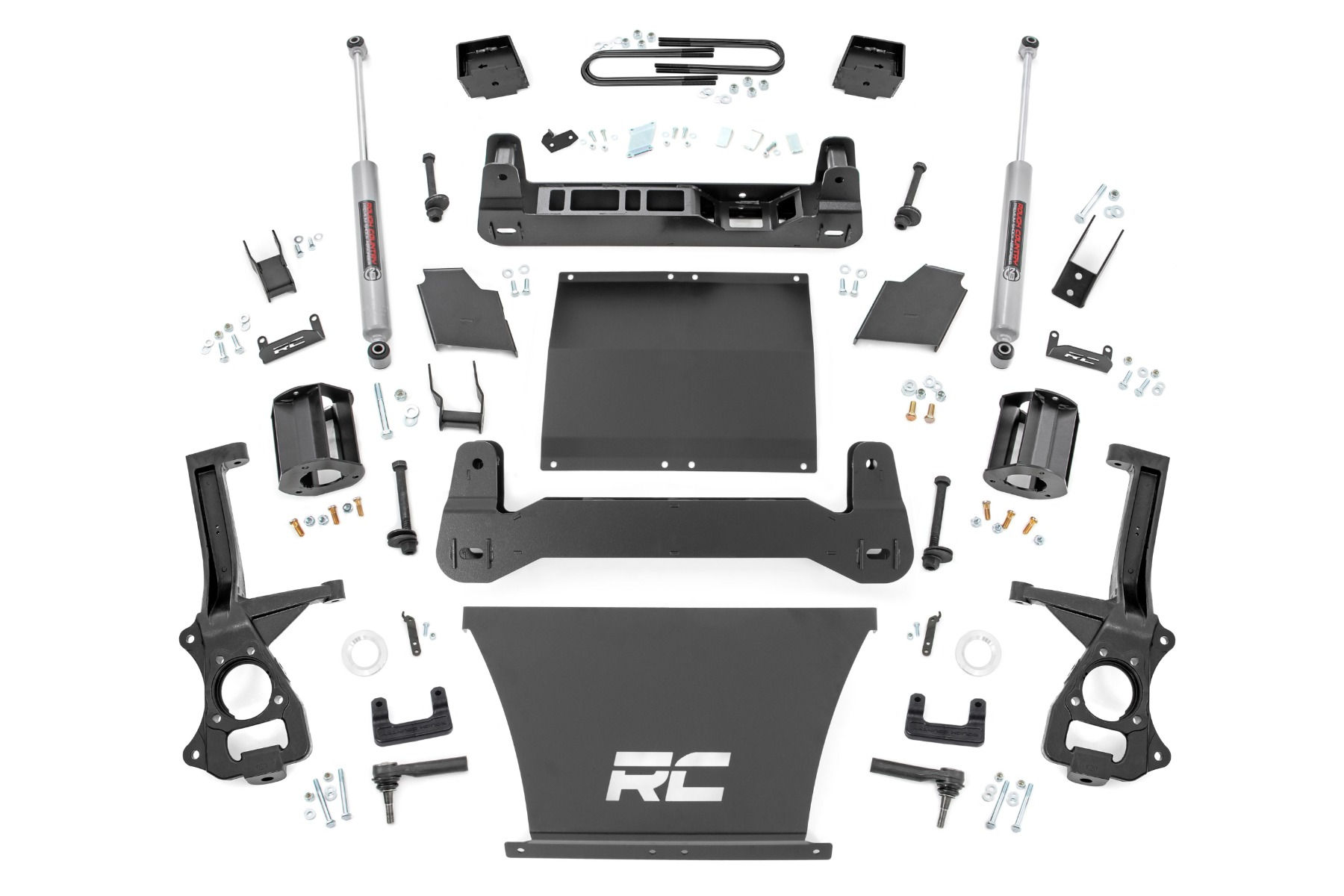 6" Lift Kit - Mono Leaf Rear - Chevy 4WD 25-26