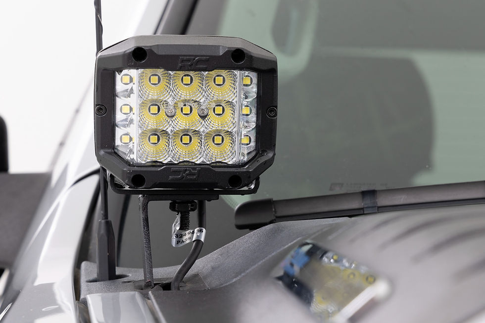 Thumbnail: LED Light - Ditch Mount - 2" Black Pair - 71060