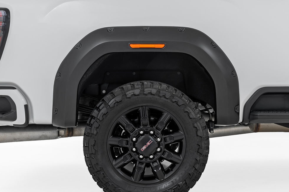 Thumbnail: Pocket Fender Flares - G9k Satin Steel - GMC 20-26