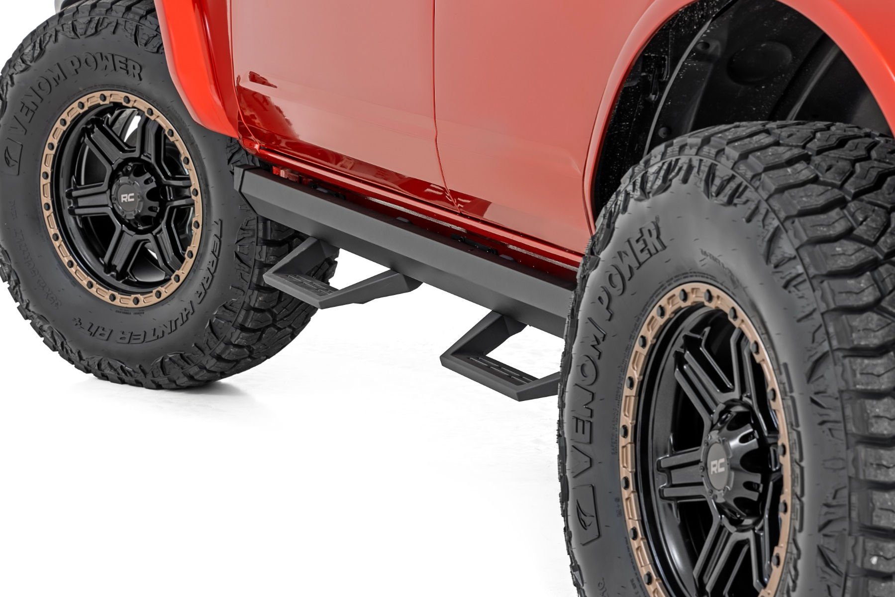 SRL2 Adjustable Aluminum Step - 4-Door - Ford 4WD